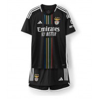 Benfica Replika babykläder Bortaställ Barn 2023-24 Kortärmad (+ korta byxor)